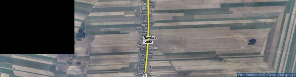 Zdjęcie satelitarne Rawica Stara ul.